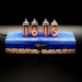 Authentic Handpainted Patriotic Ukrainian Collection Nixie Tube Clock Russian Warship Go F**K Yourself