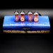 Authentic Handpainted Patriotic Ukrainian Collection Nixie Tube Clock Russian Warship Go F**K Yourself