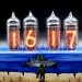 Authentic Handpainted Patriotic Ukrainian Collection Nixie Tube Clock Russian Warship Go F**K Yourself