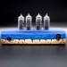 Authentic Handpainted Patriotic Ukrainian Collection Nixie Tube Clock Russian Warship Go F**K Yourself