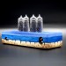 Authentic Handpainted Patriotic Ukrainian Collection Nixie Tube Clock Russian Warship Go F**K Yourself