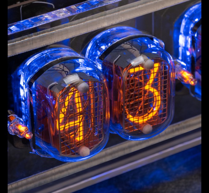 Nixie Tube Clock with IN-12 Nixie Tubes, Visual Effects, Replaceable Nixie Tubes, Christmas, Anniversary Gift