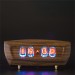 Nixie Tube Clock with New and Easy Replaceable IN-12 Nixie Tubes, Motion Sensor, Visual Effects, RGB Backlight, Christmas Gift