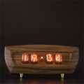 Nixie Tube Clock with New and Easy Replaceable IN-12 Nixie Tubes, Motion Sensor, Visual Effects, RGB Backlight, Christmas Gift