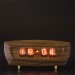 Nixie Tube Clock with New and Easy Replaceable IN-12 Nixie Tubes, Motion Sensor, Visual Effects, RGB Backlight, Christmas Gift