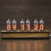 Authentic Nixie Tube Clock 6X IN-14 Vintage Nixie Star Clock with Replaceable Nixie Tubes Birthday Fathers Day Gift Idea