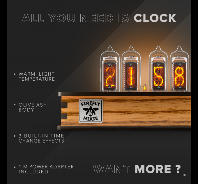 Nixie Tube Clock IN-14