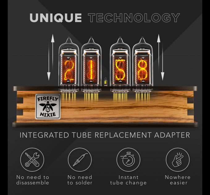 Nixie Tube Clock IN-14