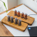 Authentic Nixie Tube Clock with Replaceable IN-18 Nixie Tubes | Motion Sensor Feature | Solid Wood Case | Visual Effects